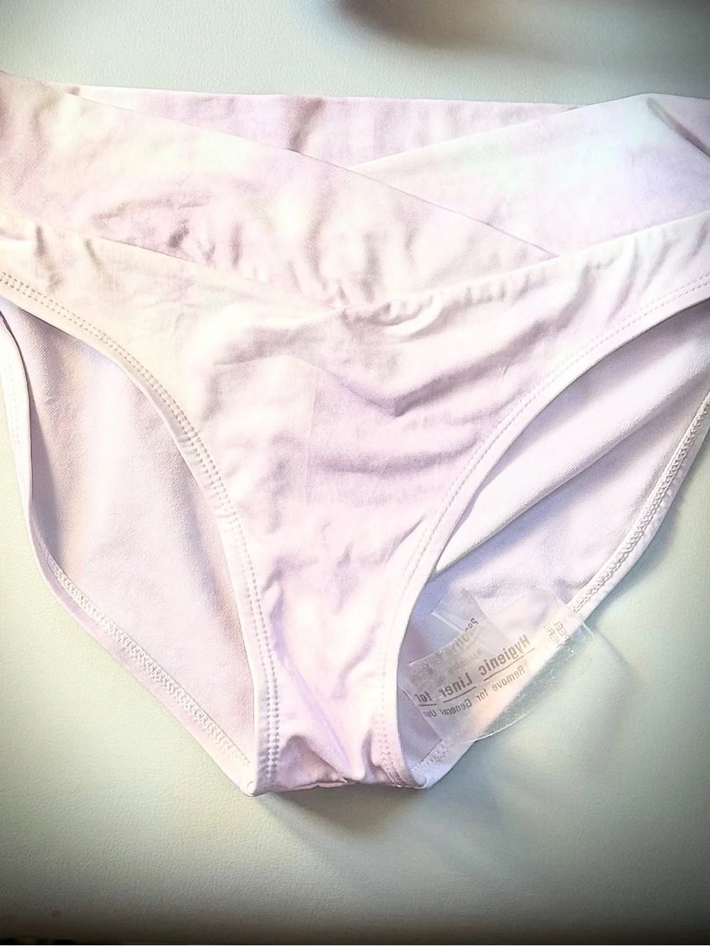 GAP Light Lavender Bralette and High-Waist Brief Set